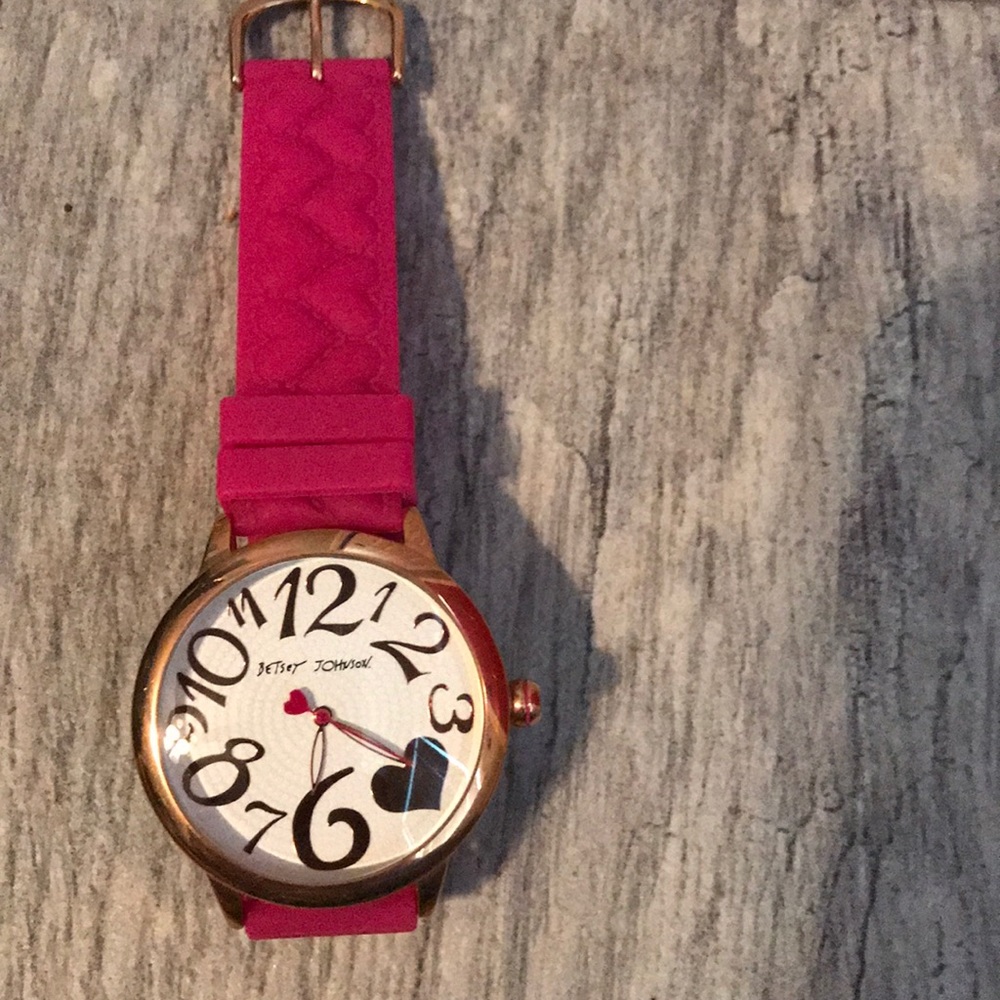 Betsey Johnson Watch- needs battery-